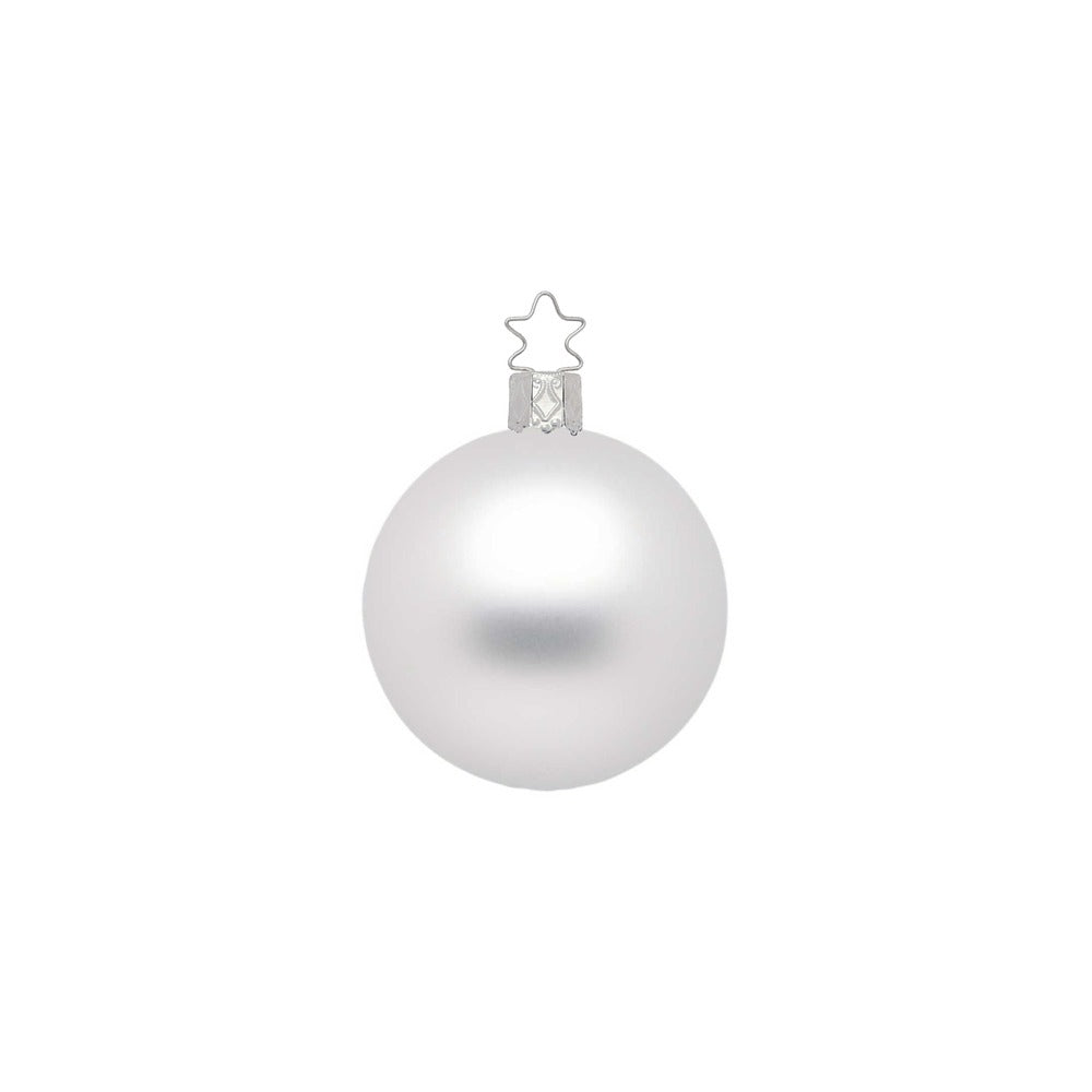 inge-glas-kugeln-wei-matt-christbaumkugeln-8-cm image 2