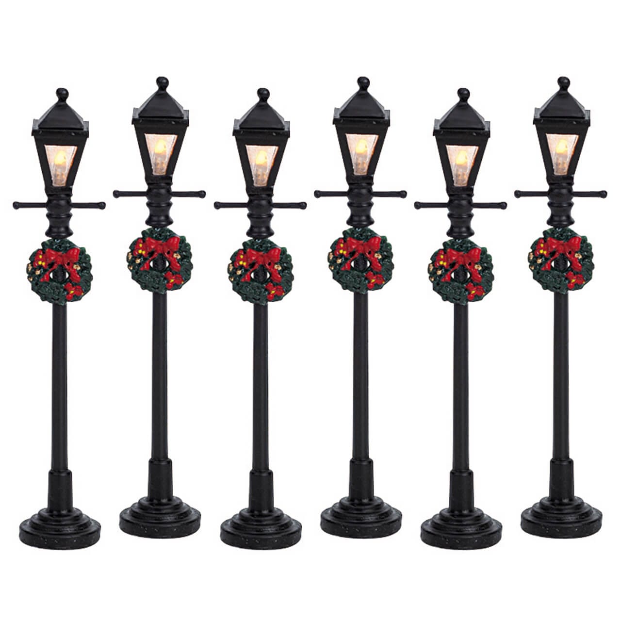 lemax-gas-lantern-street-lamp-stra-enlaternen-set-6-teilig image 2