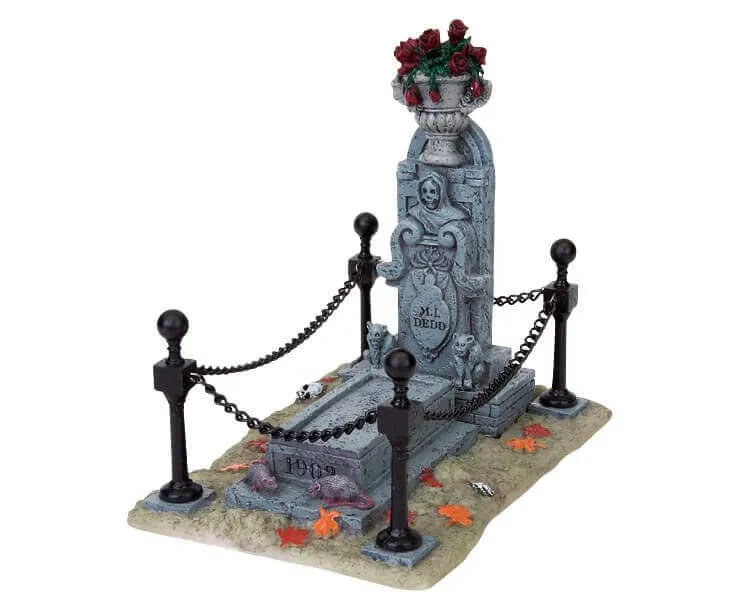 lemax-spooky-town-spooky-crypt-gruft-mit-beleuchtung image 1