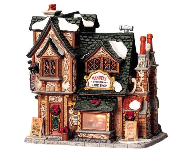 lemax-handel-s-bake-shop-beleuchtetes-miniaturhaus-b-ckerei image 1