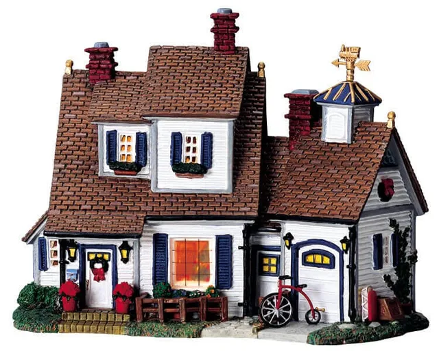 lemax-cafe-estate-beleuchtetes-miniatur-caf-geb-ude image 1
