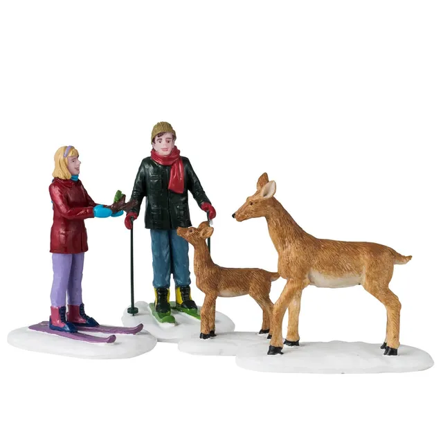lemax-friendly-wildlife-ski-langlauf-szene-vail-village image 1