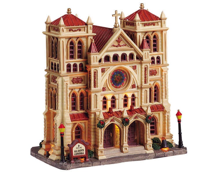 lemax-all-saints-cathedral-miniatur-kathedrale-kirche image 1