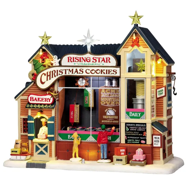 lemax-rising-star-bakery-animiertes-weihnachtshaus image 1