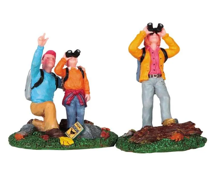 lemax-bird-watching-family-holidays-seasons-miniatur-figur image 1