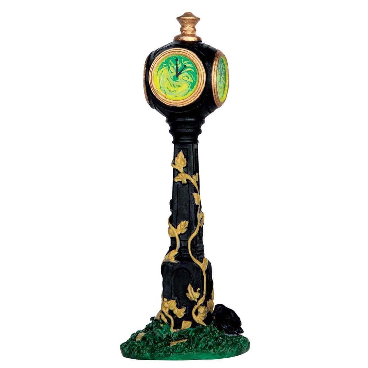 lemax-creepy-clock-miniaturuhr-spooky-town image 1