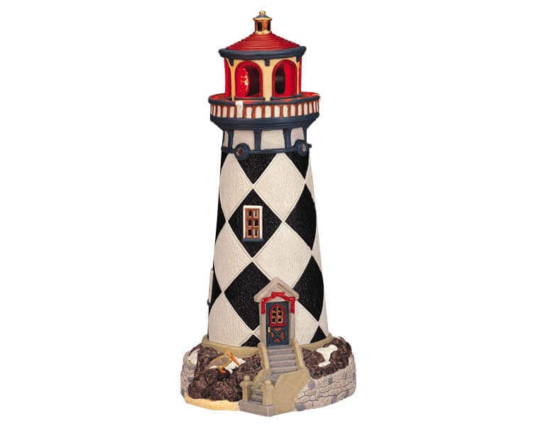 lemax-craggy-point-lighthouse-leuchtturm-miniaturhaus image 2