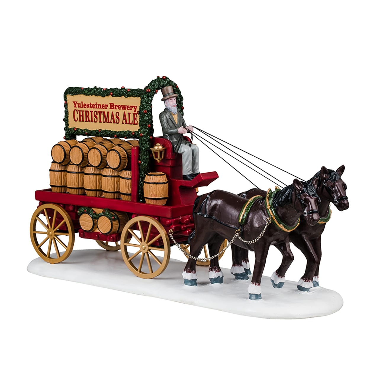 lemax-christmas-ale-delivery-pferdekutschen-figurenszene image 1