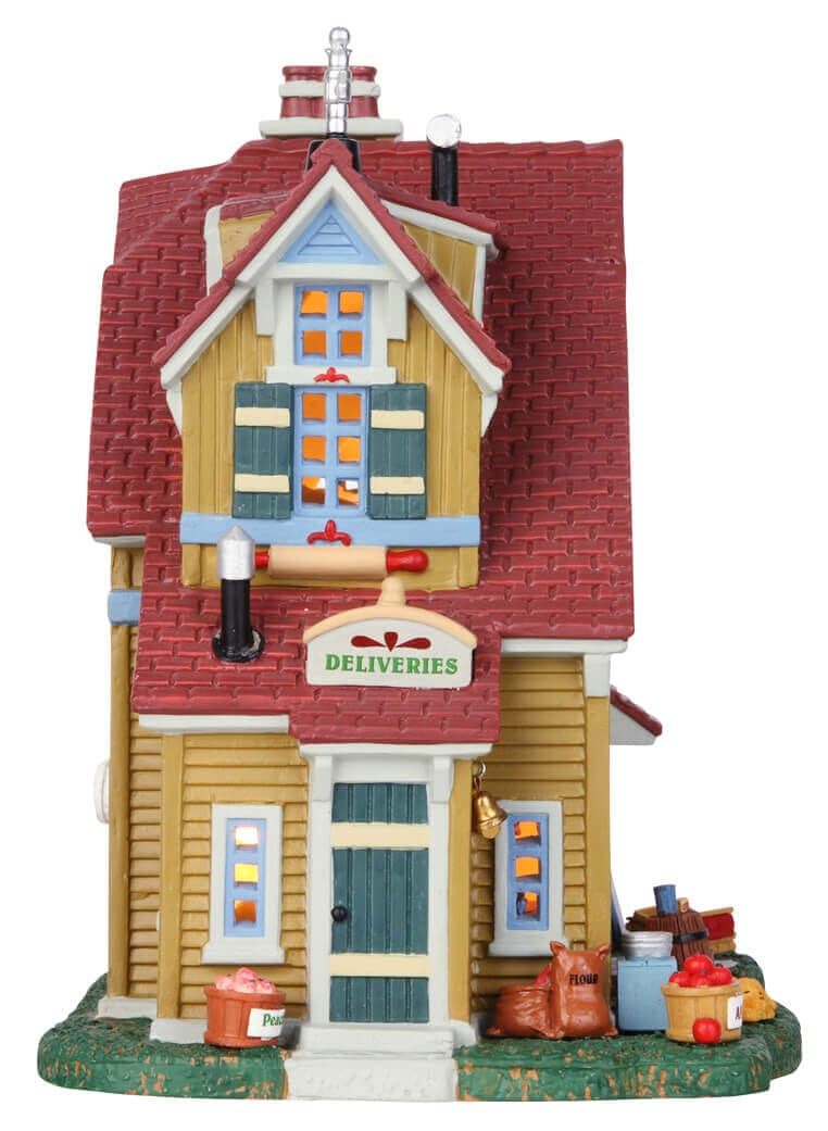 lemax-pauline-s-pie-shop-beleuchteter-miniatur-laden-f-r-weihnachtsdorf image 3
