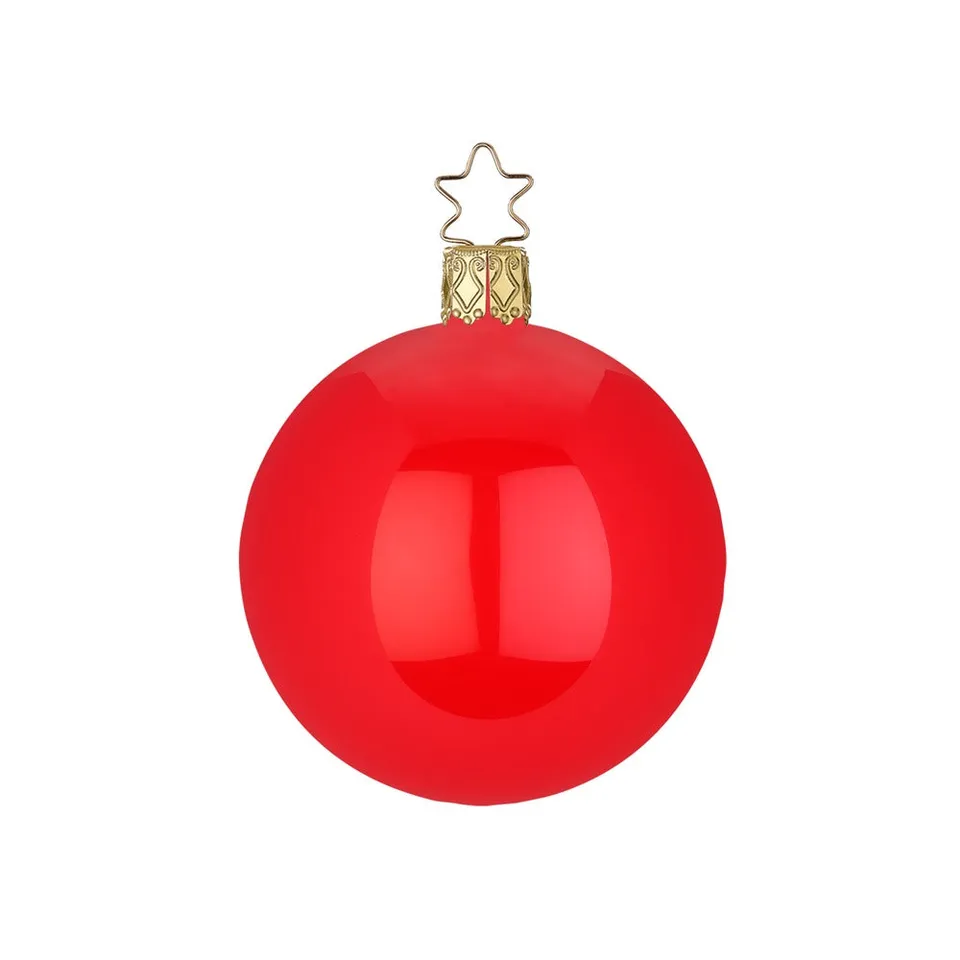 inge-glas-kugel-grenadine-emaille-christbaumkugel-12-cm-rot image 1