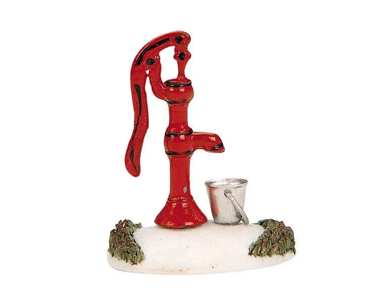 lemax-water-pump-miniatur-dorf-zubeh-r image 1