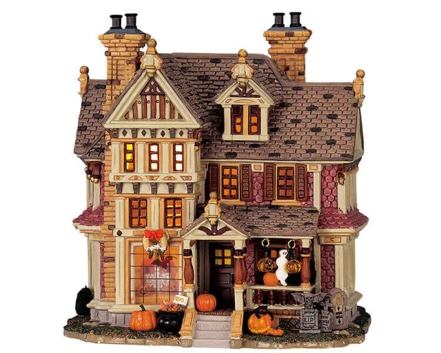 lemax-trick-or-treaters-haven-spooky-town-gruselhaus image 1