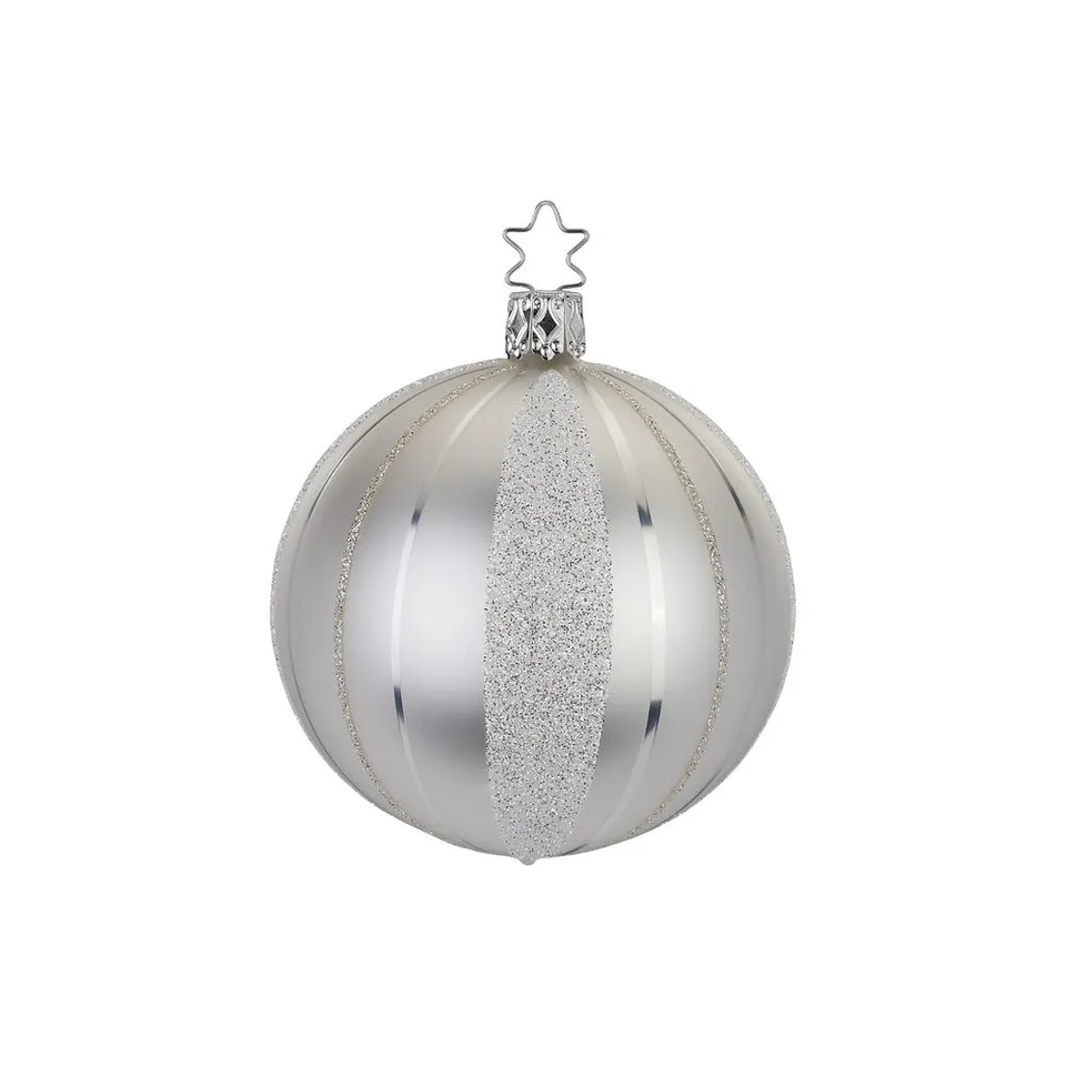 inge-glas-manufaktur-traditionelle-streifen-christbaumkugel-6-cm image 1