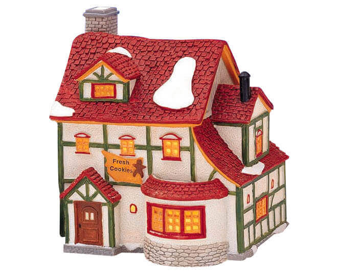lemax-cookie-shop-miniaturhaus-beleuchtet image 1