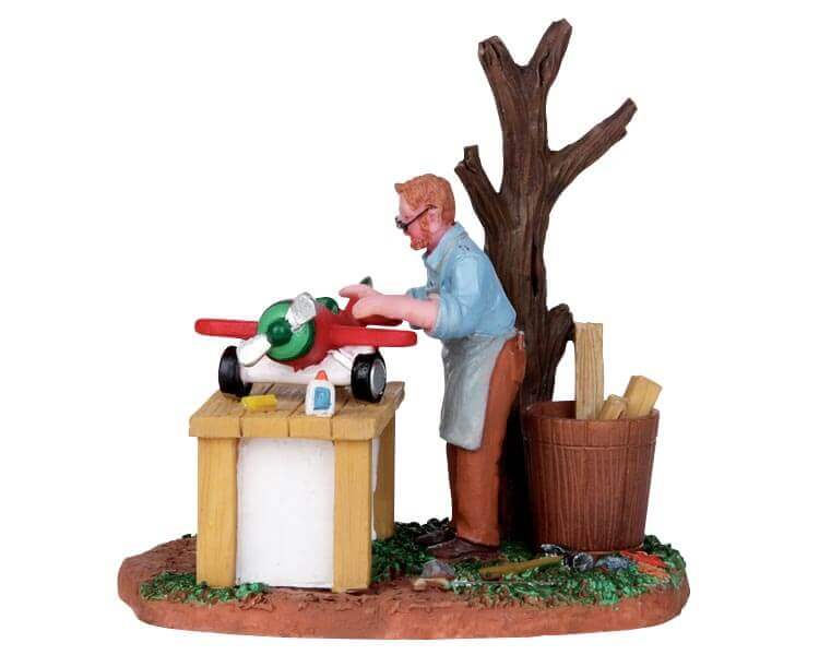 lemax-building-model-planes-weihnachtsdorf-miniaturszene image 1