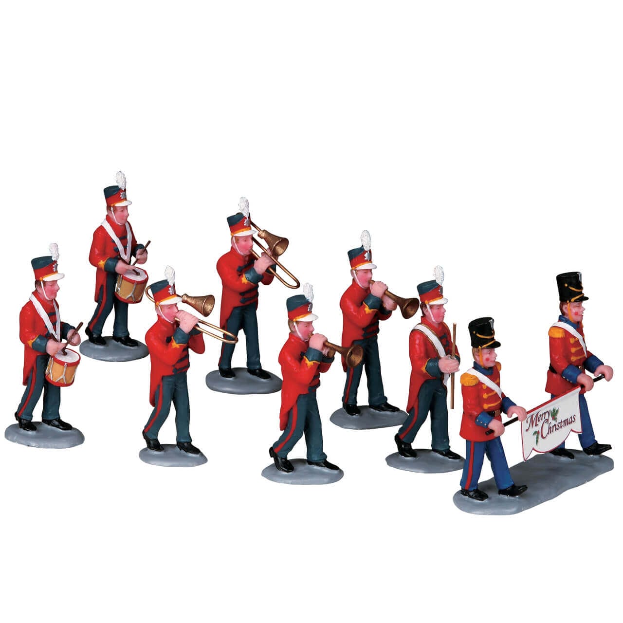 lemax-christmas-parade-marching-band-set-of-8-figuren image 1