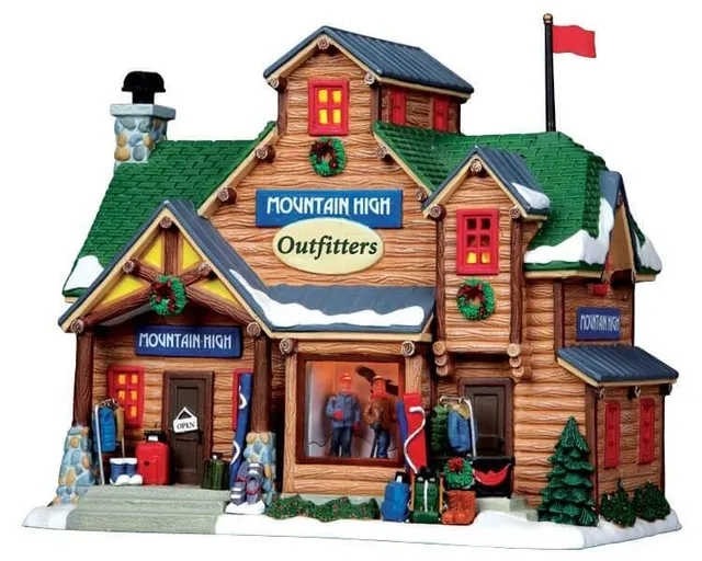 lemax-mountain-high-outfitters-miniatur-outdoor-shop-holidays-seasons image 1
