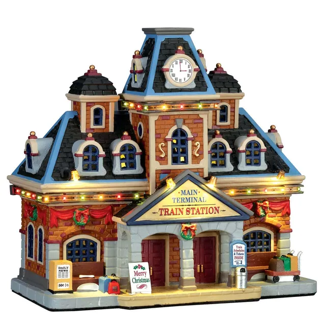 lemax-main-terminal-train-station-miniatur-bahnhof image 1