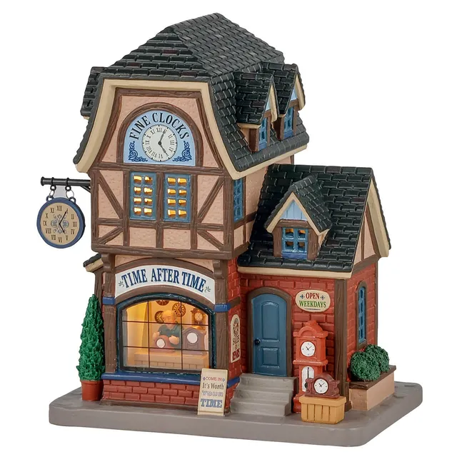 lemax-time-after-time-uhrenladen-caddington-village image 1