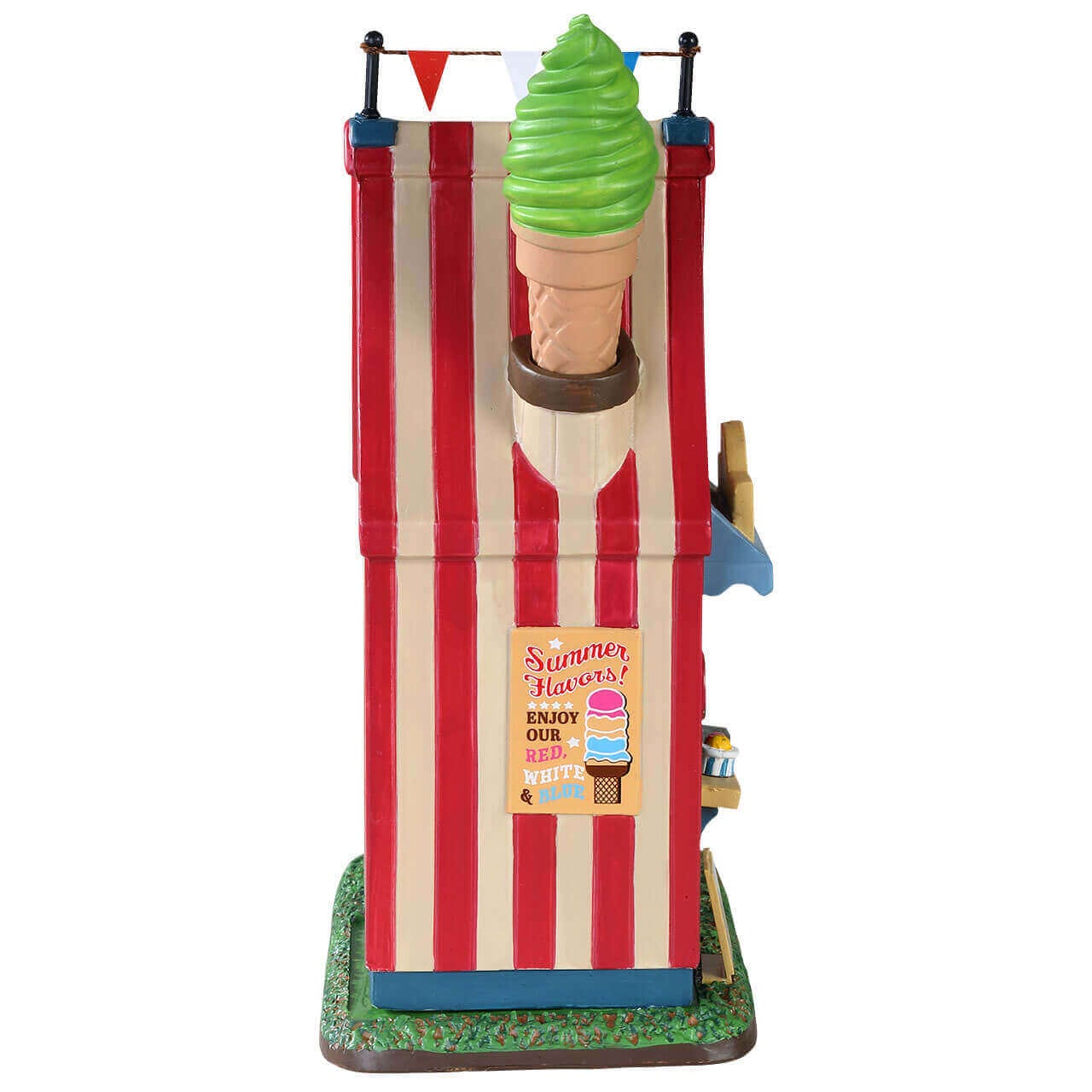 lemax-hamburger-ice-cream-stand-miniaturbude image 3