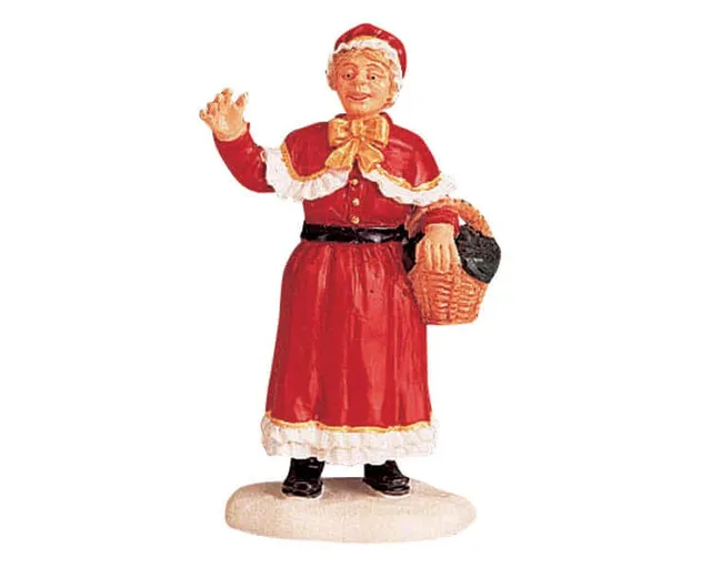 lemax-mrs-santa-claus-weihnachtsfigur-f-r-miniaturdorf image 1