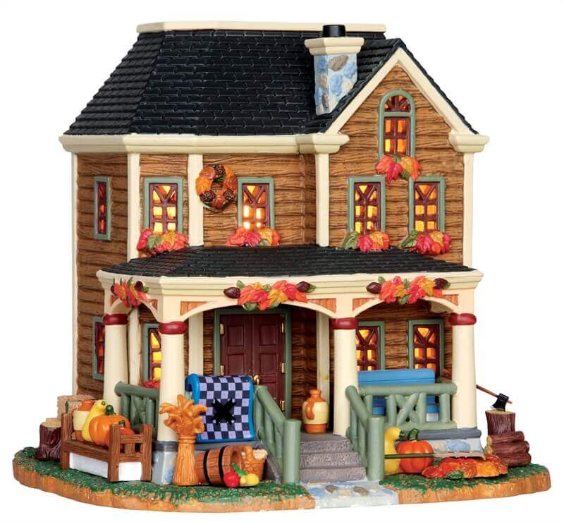 lemax-fall-residence-house-herbst-wohnhaus-miniatur image 1