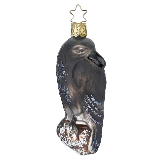 inge-glas-aldrin-christbaumkugel-10-5-cm-schwarz image 1