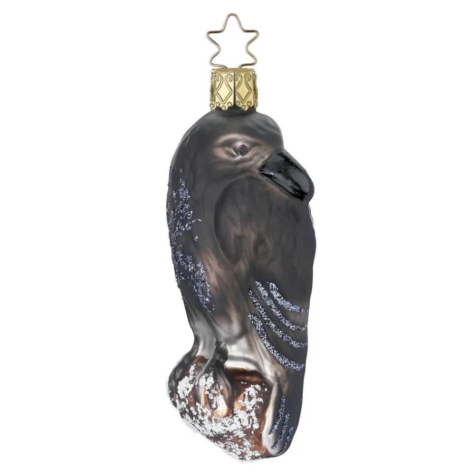 inge-glas-aldrin-christbaumkugel-10-5-cm-schwarz image 1