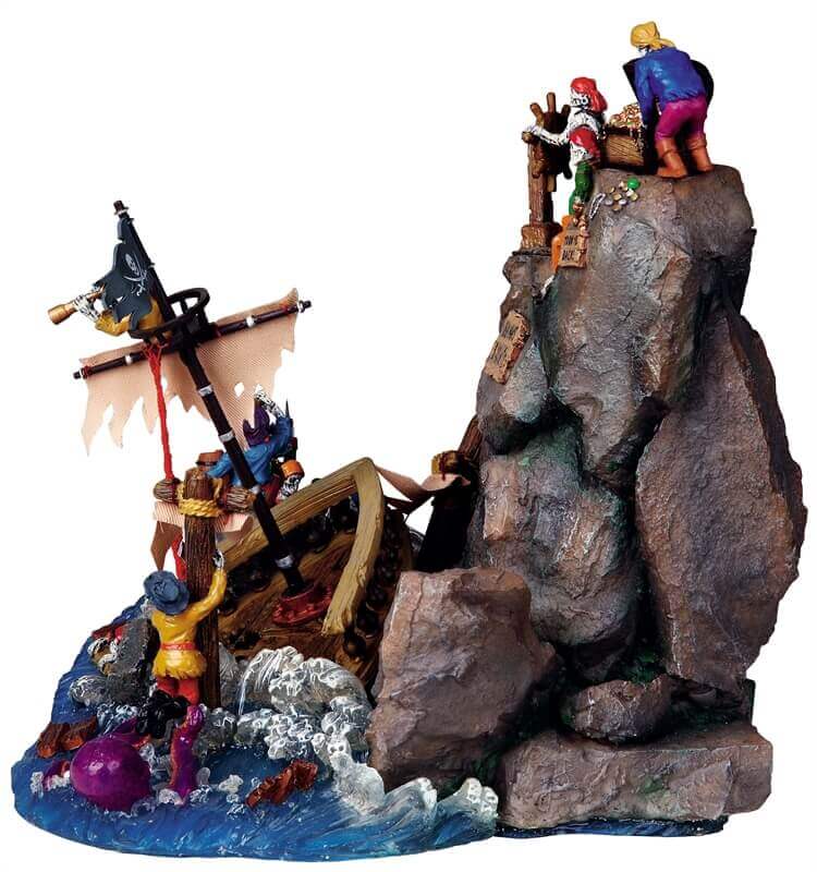 lemax-dead-man-s-point-spooky-town-miniatur-szene image 3