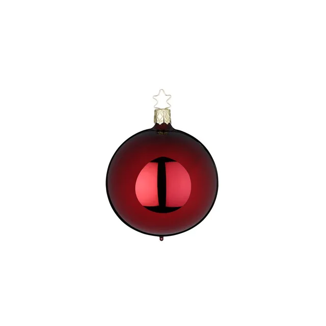 inge-glas-kugeln-christbaumkugel-8-cm-imperialrot-glanz image 1