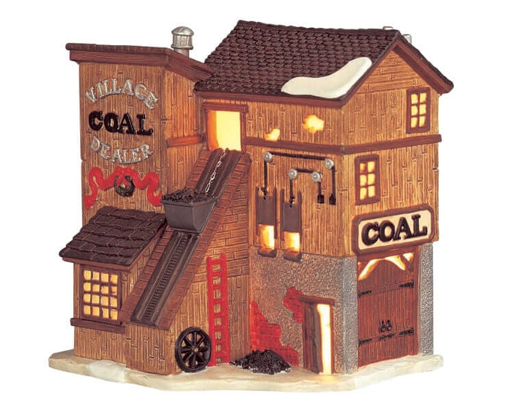 lemax-village-coal-dealer-miniaturszene-kohlenh-ndler-dorf image 2