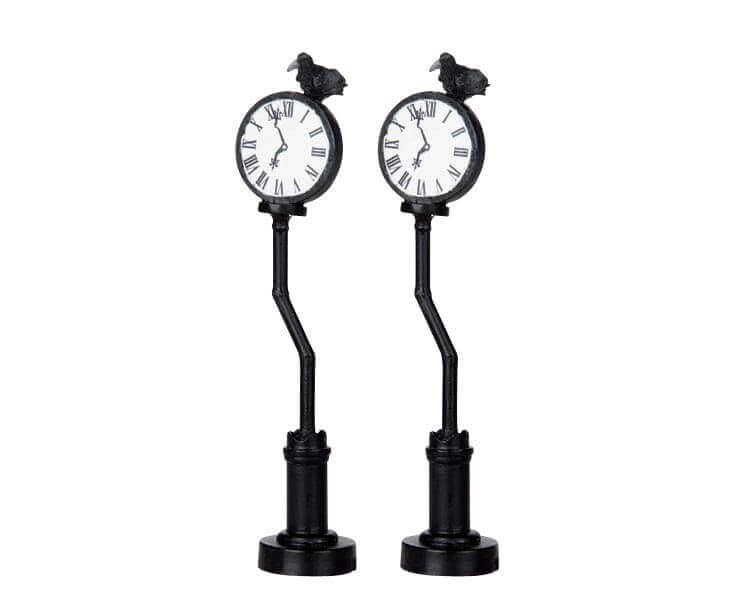 lemax-creepy-clock-spooky-town-accessoire image 1