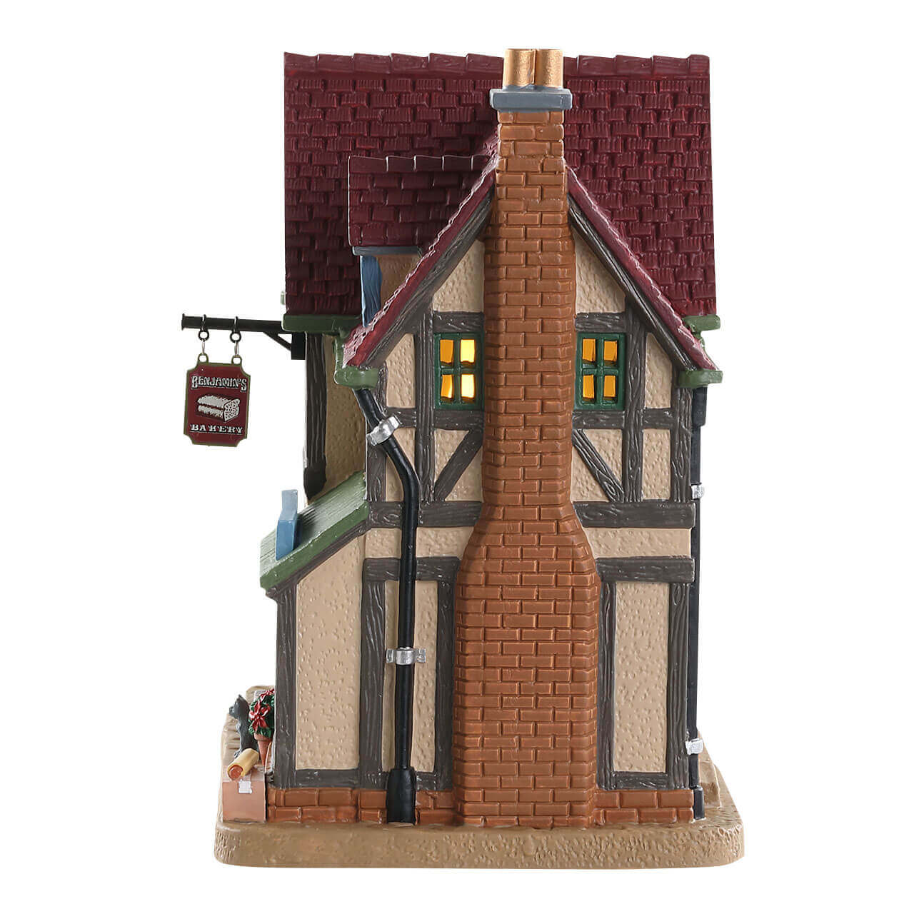 lemax-benjamins-bakery-beleuchtetes-miniaturhaus-b-ckerei image 2