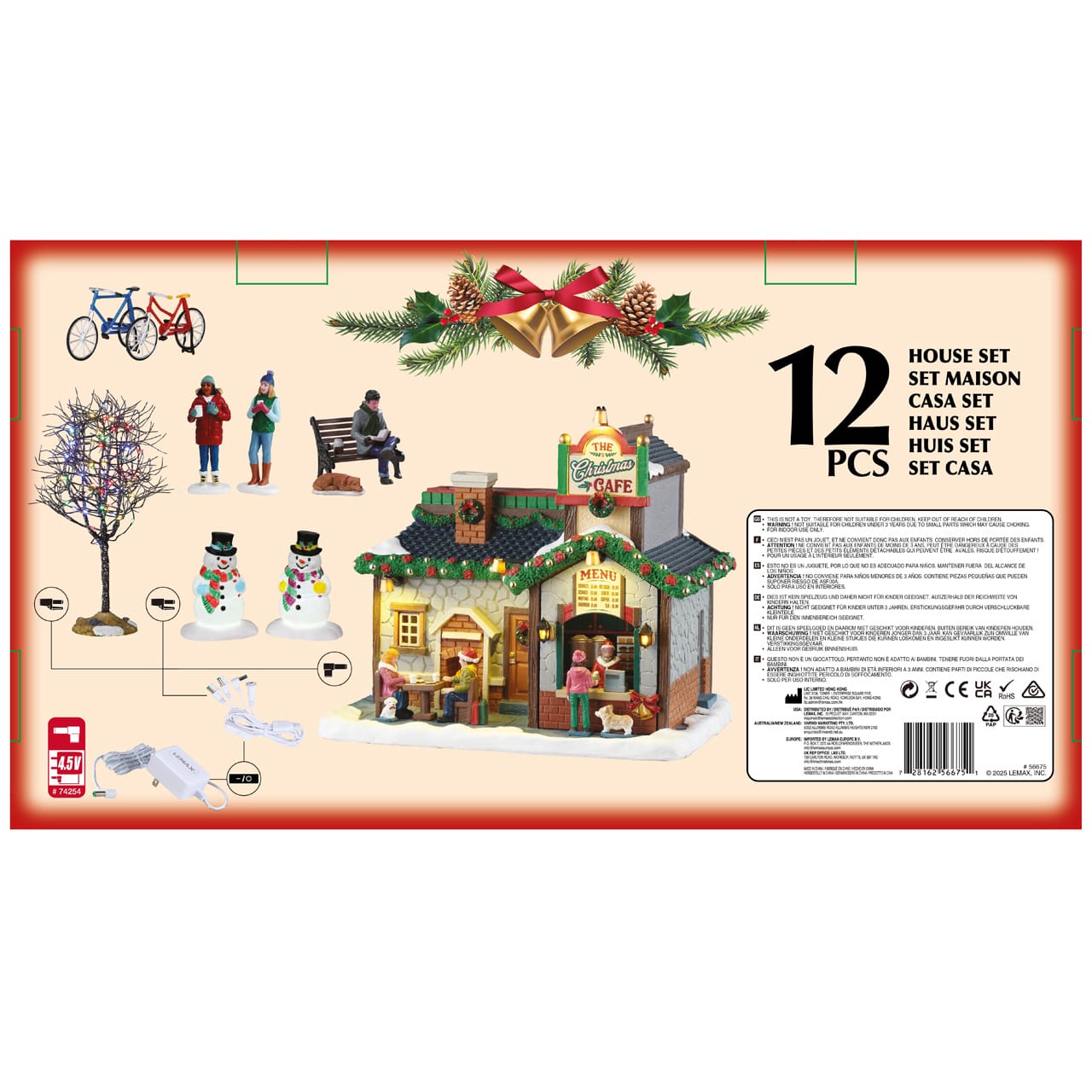 lemax-the-christmas-cafe-set-caddington-figuren-set image 3