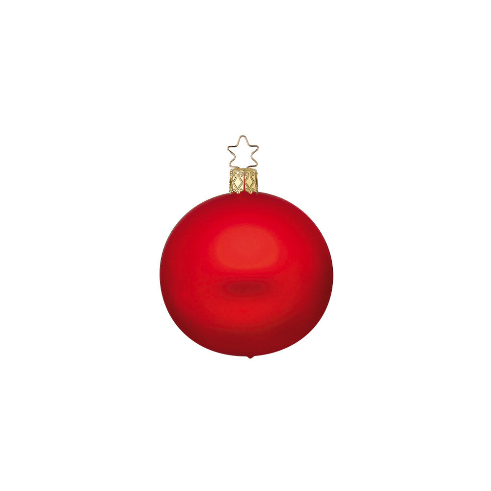 inge-glas-manufaktur-kugeln-rot-matt-8-cm-handgefertigte-christbaumkugeln-im-set image 2