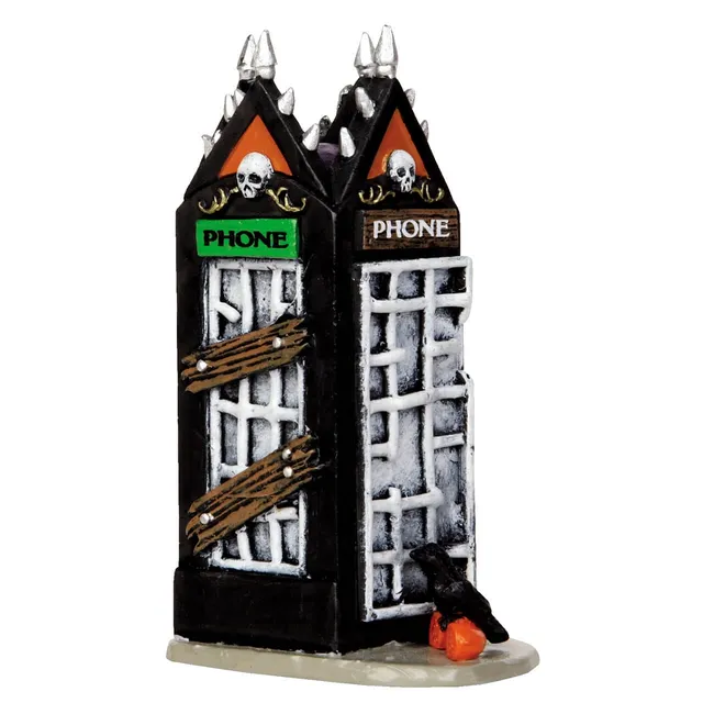 lemax-spooky-phonebooth-spooky-town-miniatur-f-r-halloween-dorf image 1