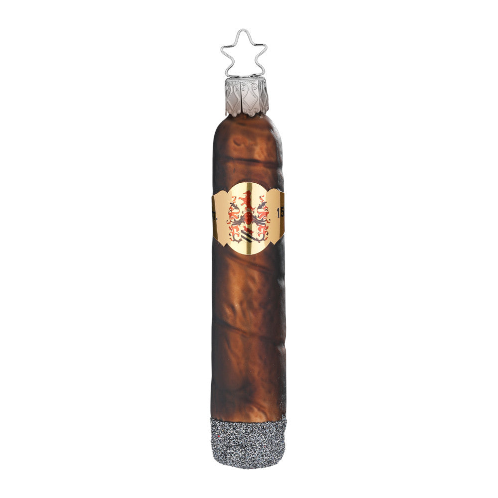 inge-glas-zigarre-christbaumkugel-11-cm-food-figur image 1
