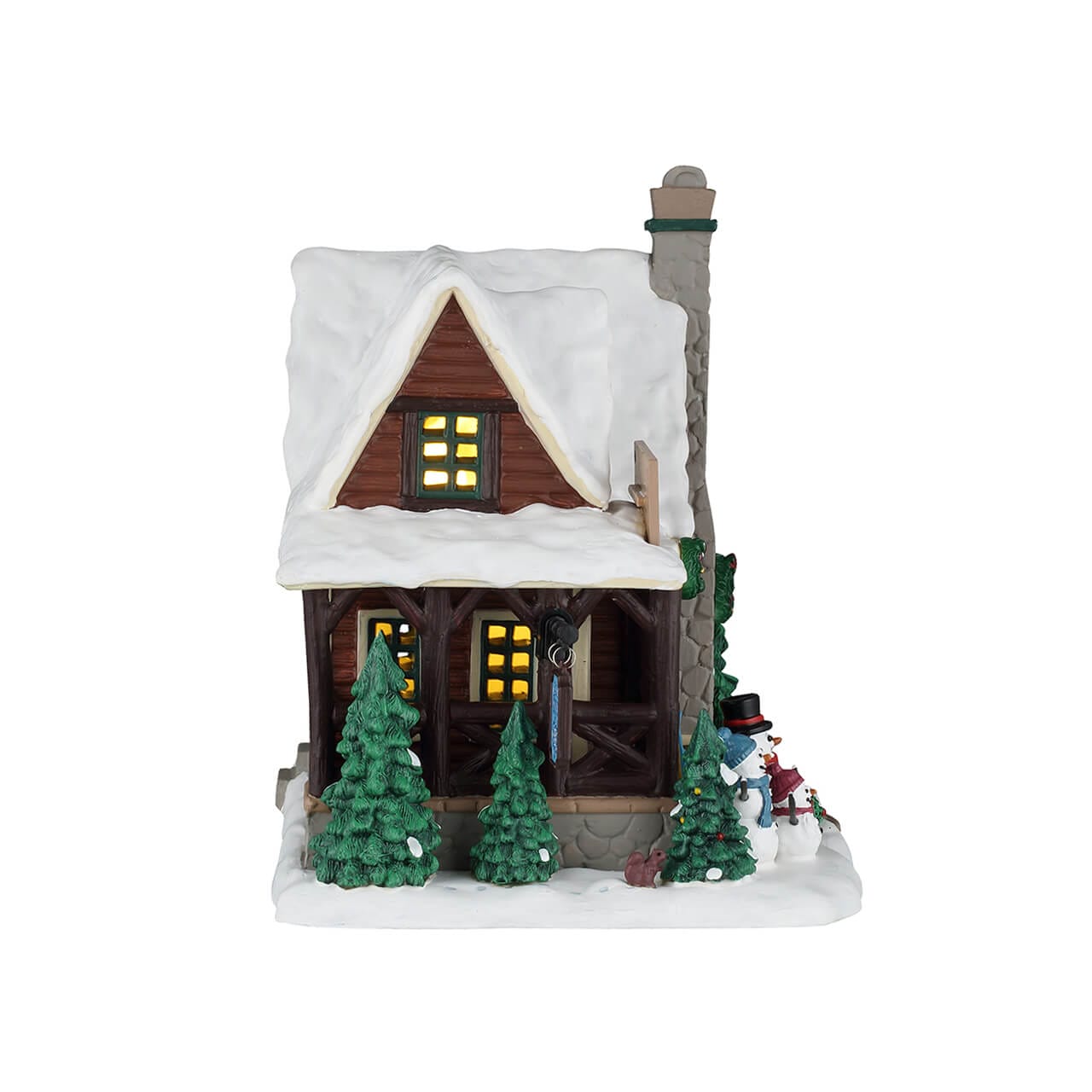 lemax-cozy-forest-cabin-vail-village-blockh-tte image 2