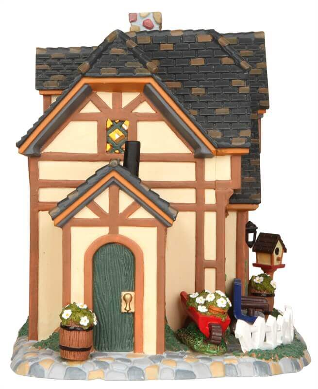 lemax-woodsbury-cottage-holidays-seasons-miniaturhaus image 2