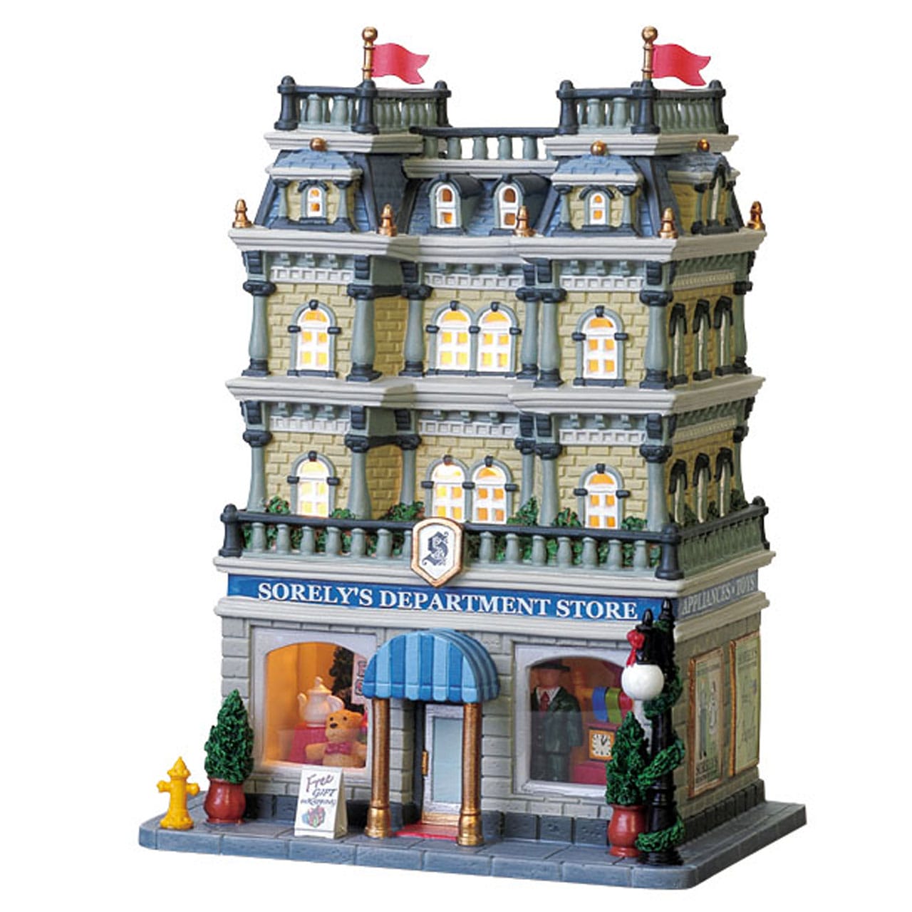 lemax-sorely-s-department-store-kaufhaus-miniaturhaus image 1