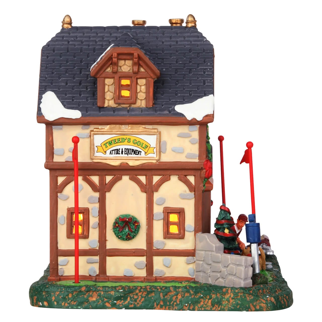 lemax-tweed-s-golf-outfitters-sammelhaus-f-r-weihnachtsd-rfer-holidays-seasons image 3
