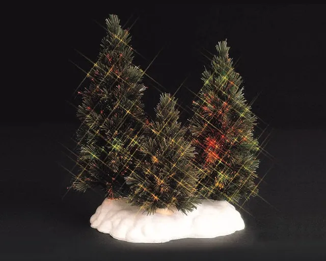 lemax-shimmering-spruce-multi-miniatur-b-ume-set image 1