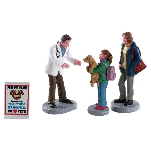 lemax-charley-the-vet-miniaturfigur image 1