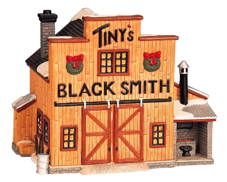 lemax-tiny-s-blacksmith-shop-miniaturhaus image 1