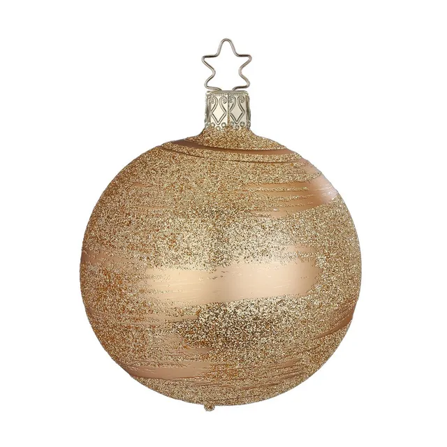 inge-glas-manufaktur-raureif-christbaumkugel-8-cm-glas-handgefertigt image 1