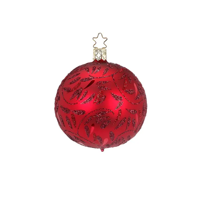 inge-glas-freudentanz-christbaumkugel-6-cm-rot-2 image 1