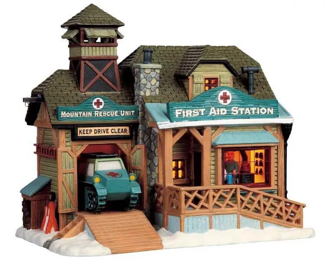 lemax-first-aid-station-holidays-seasons-geb-ude image 1