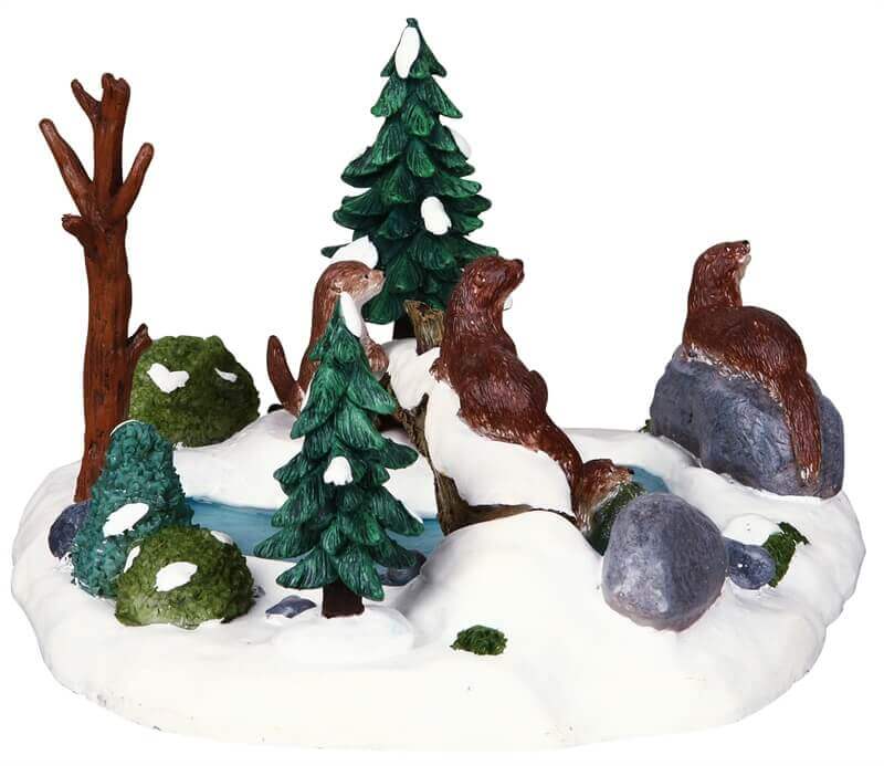 lemax-otters-winter-tierfiguren image 2