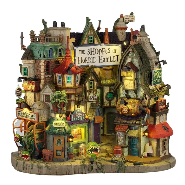 lemax-the-shoppes-of-horrid-hamlet-halloween-fassade image 1