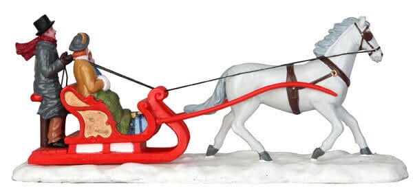 lemax-fancy-victorian-sleigh-weihnachts-miniaturschlitten image 4